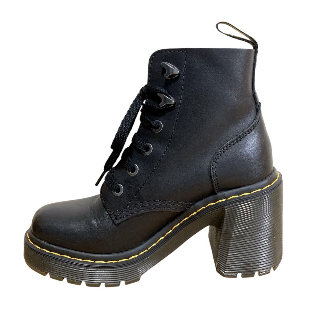 【極美品】Dr. Martens JESY 6 タイ ブーツ チャンキーヒール