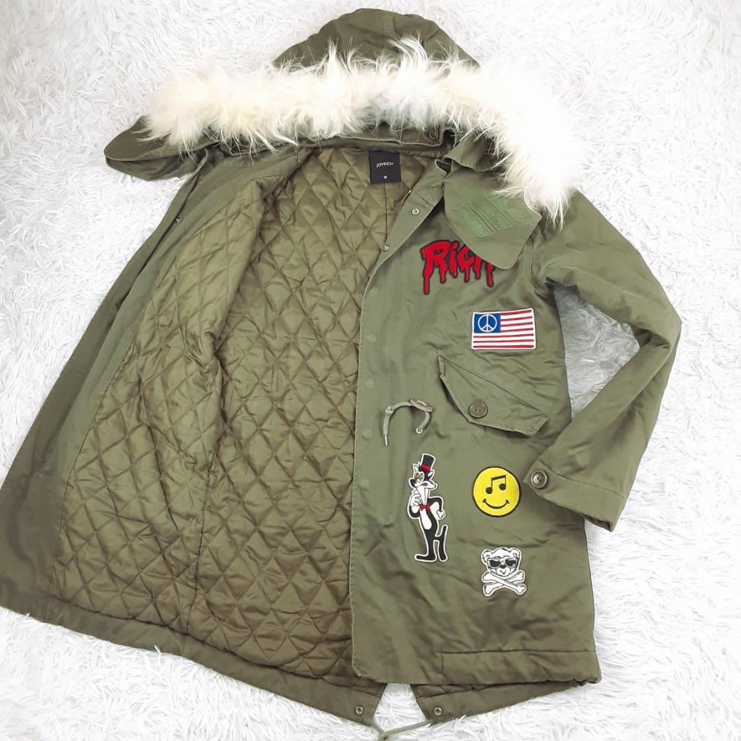 美品◎JOYRICH ジョイリッチ モッズコート ワッペン 芸能人着用 派手