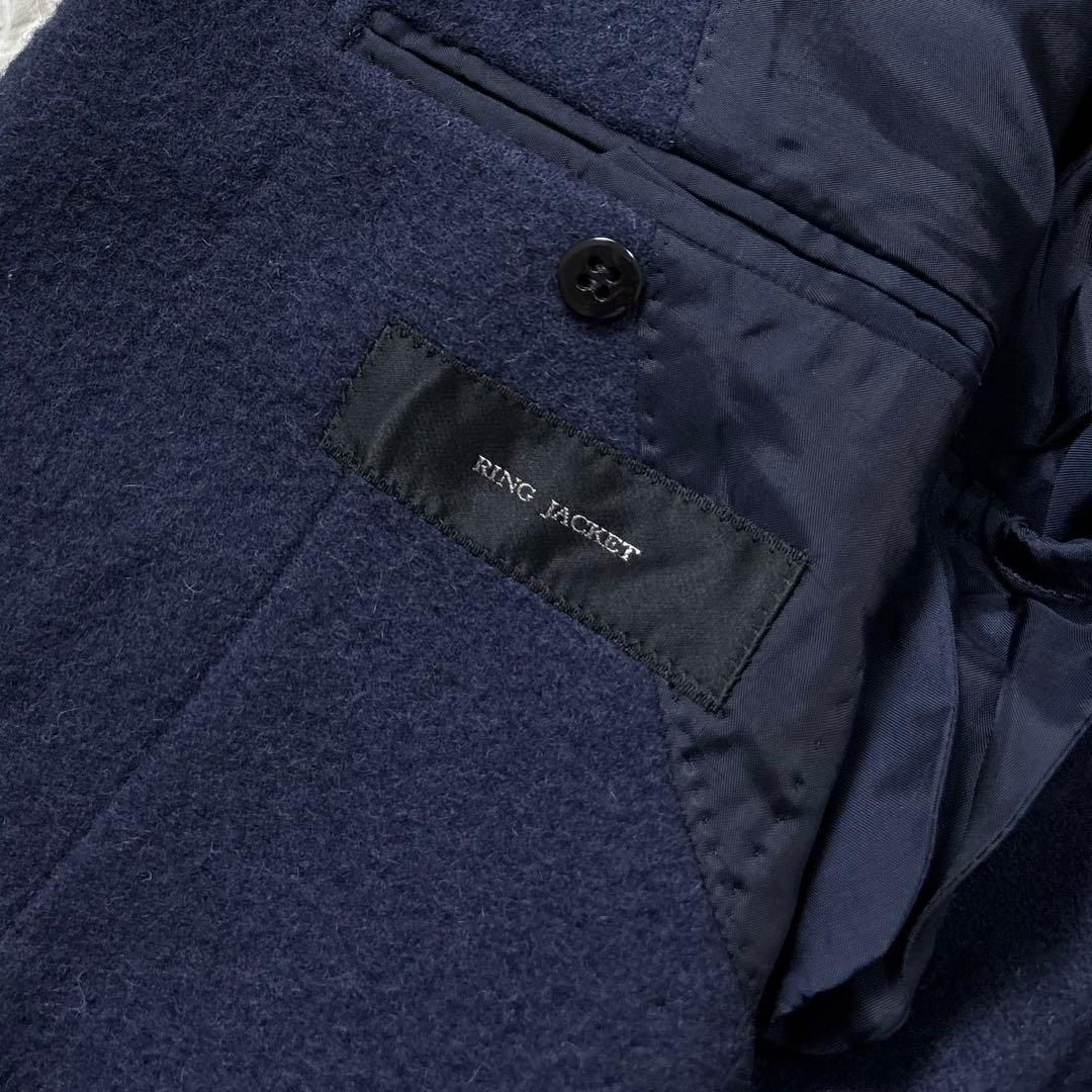 RING JACKET アルパカサファリジャケット テーラード