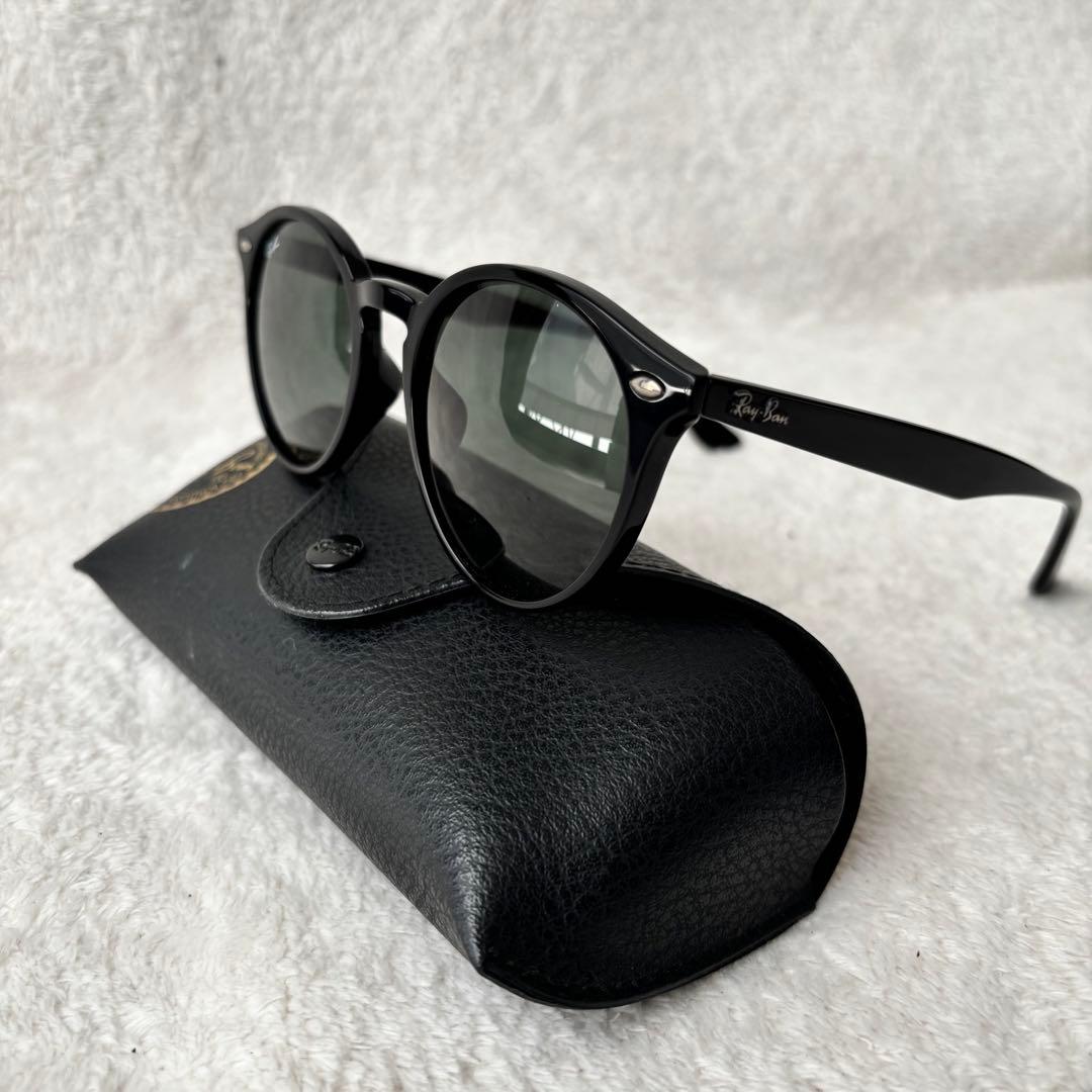 Ray-Ban レイバン RB2180-F 601/71 3N ケース付 黒