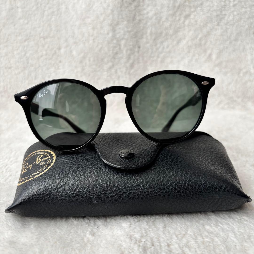 Ray-Ban レイバン RB2180-F 601/71 3N ケース付 黒