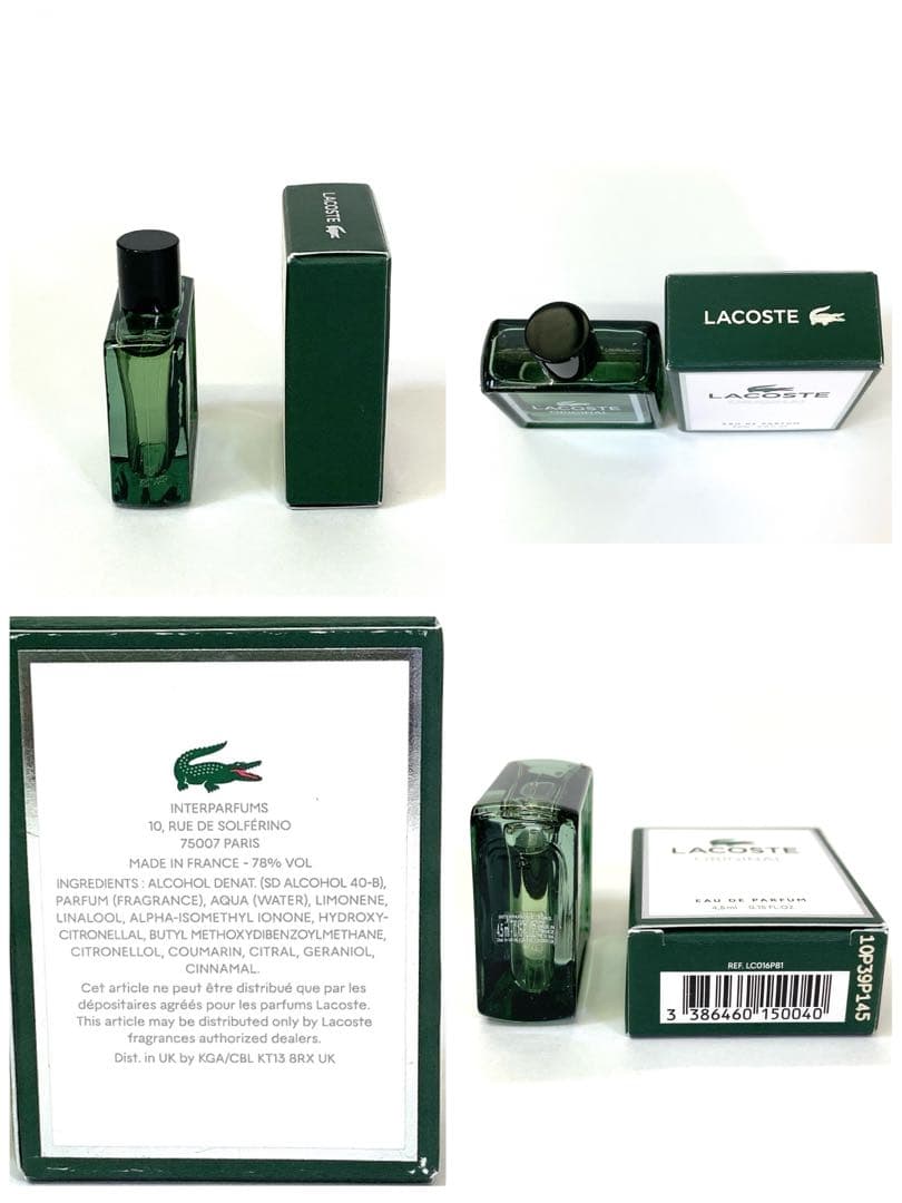 4723 新品未開封 LACOSTE ORIGINAL 100ml おまけ付き