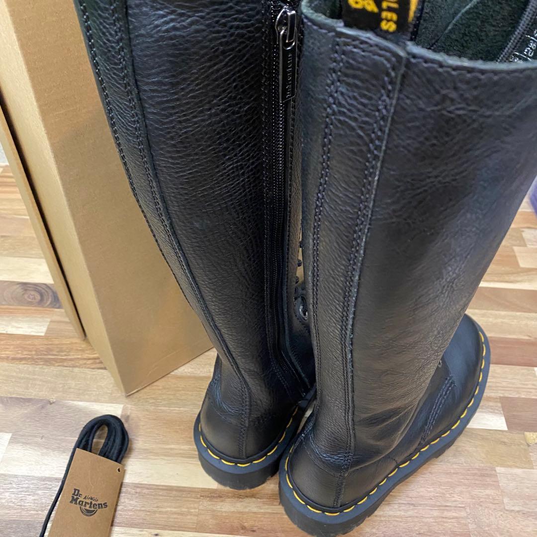 【美品】 Dr.Martens 20ホール レザーブーツ 22.5~23.0cm