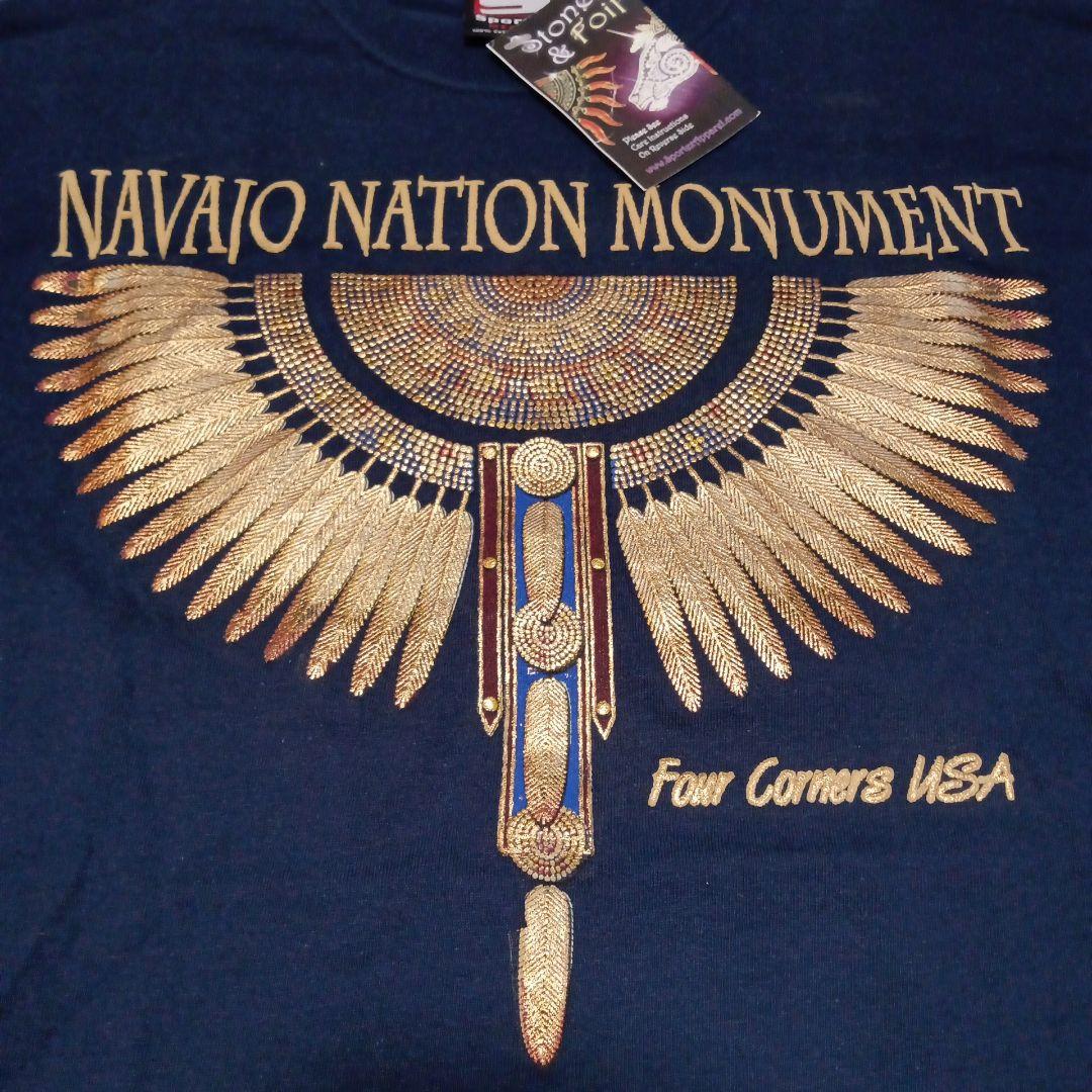新品 USA製 ナバホ国定公園 限定 ネイティブアメリカン 半袖 Tシャツ