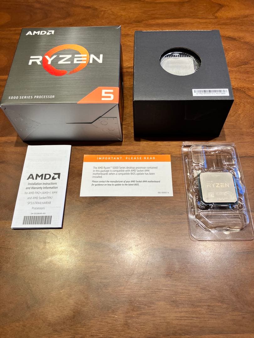 ryzen5 5600x 動作確認済み　　値下げ可