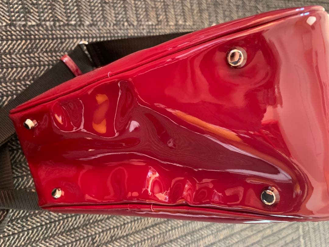 ILEMER DayDay 2way ミニボストンバッグ ボルドー 美品