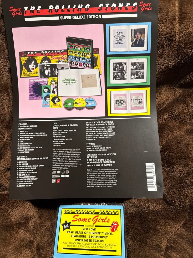 ぶ*ち様 【7inch+2CD+DVD】Rolling Stones Some