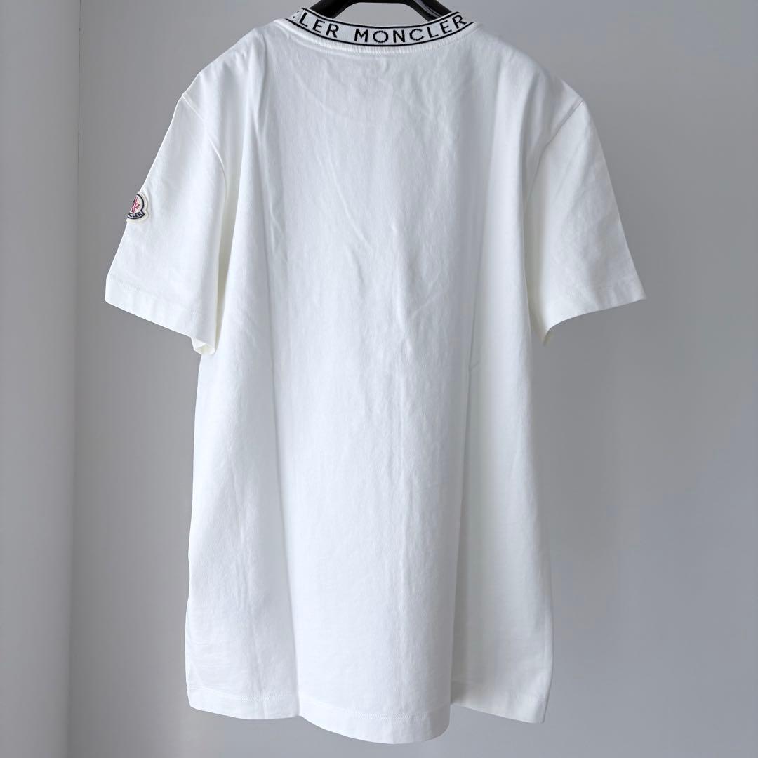 MONCLER モンクレール ジャカード ロゴ クルーネックTシャツ