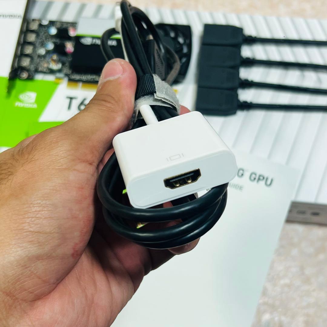 NVIDIA T600 グラフィックボード 4GB 【未使用・おまけ付】
