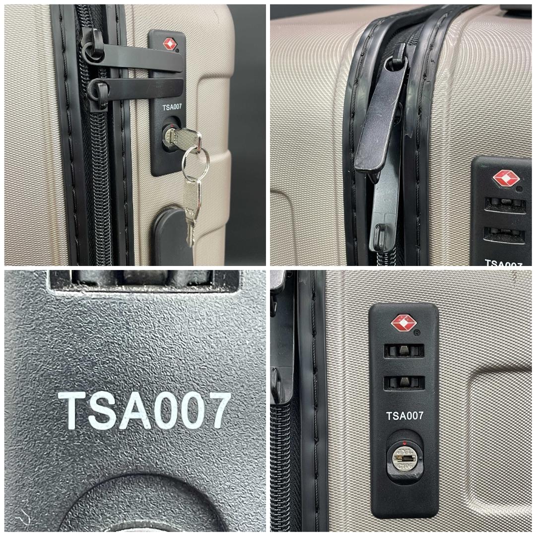 無印良品 MUJI ハードキャリーケース 33L TSAロック搭載 R8SD63