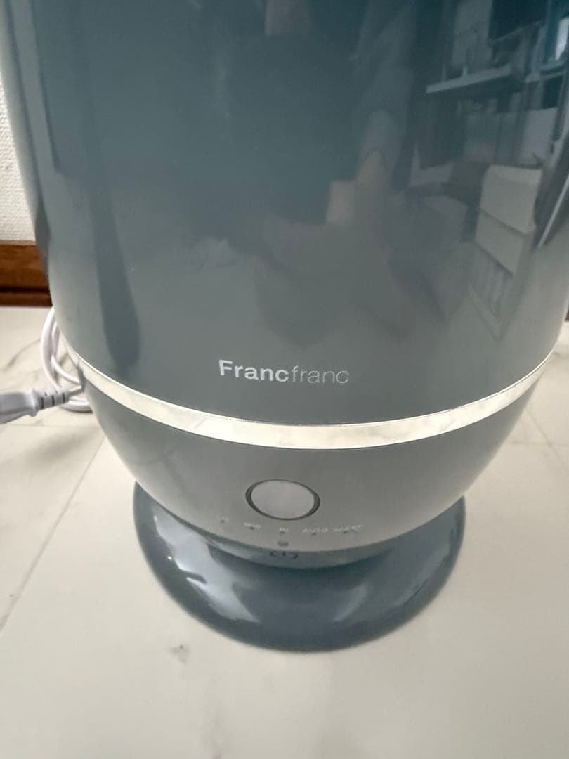 シレーヌ 超音波式2WAY加湿器 グレー