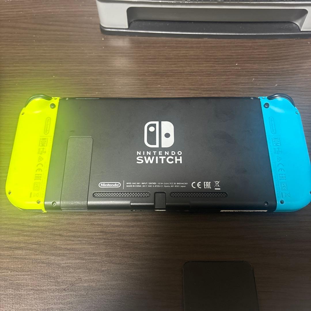 Nintendo Switch 初期 本体 水色/黄緑 2018年
