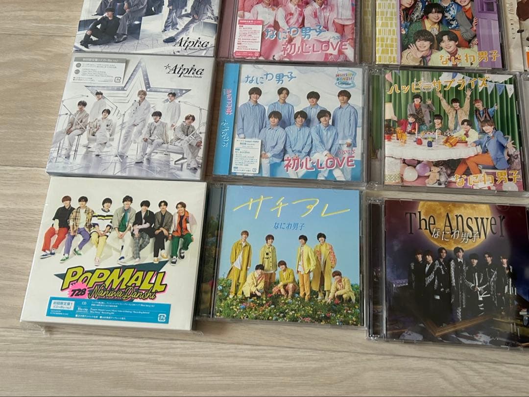 なにわ男子CDまとめ売り