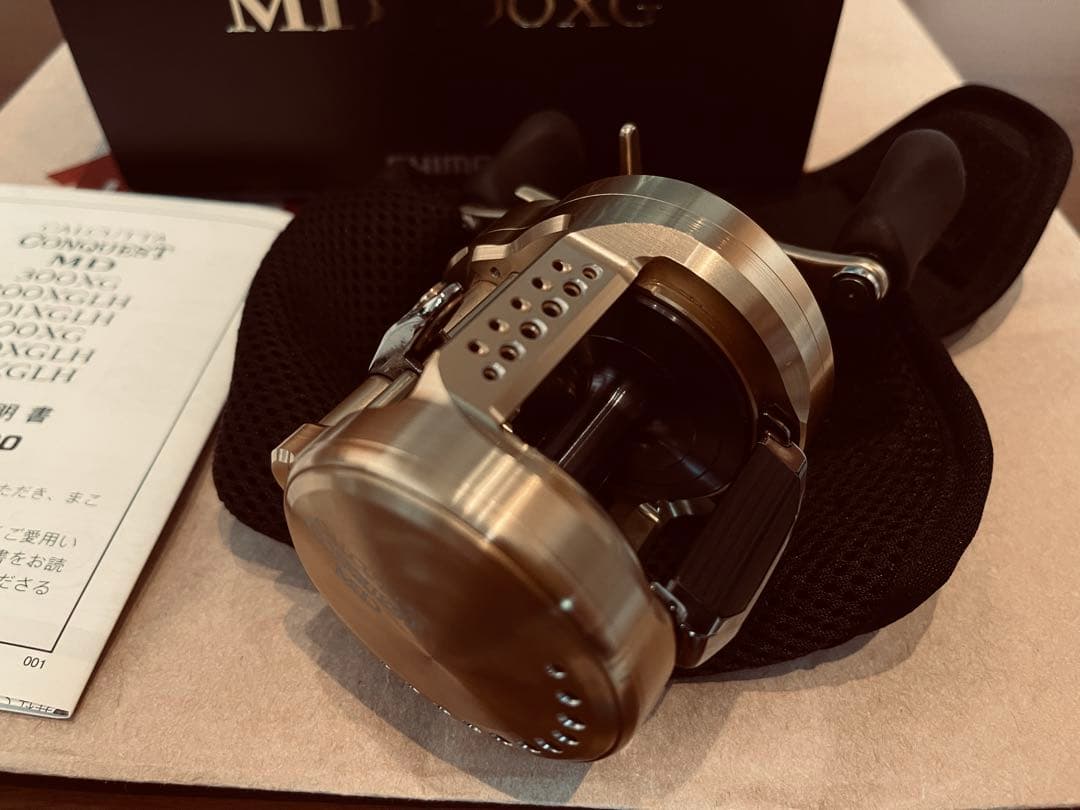 シマノ カルカッタコンクエスト MD 400 XG 右 美品