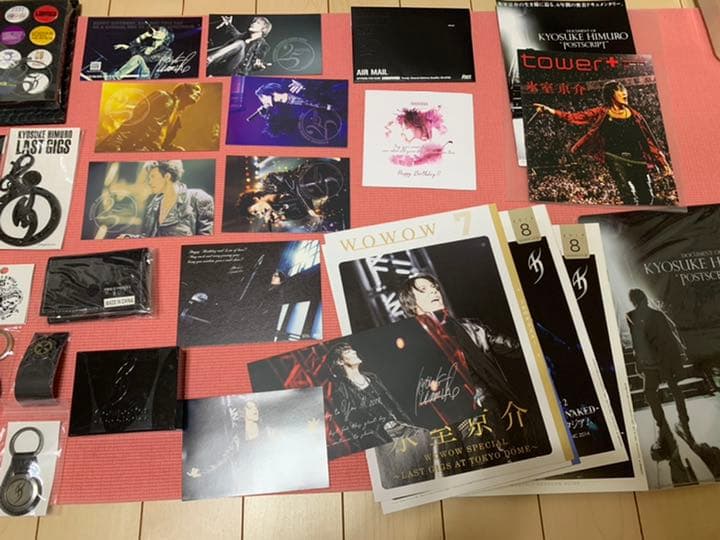 氷室京介LIVEグッズ、DVD、CD非売品などまとめ売り　お値下げOK