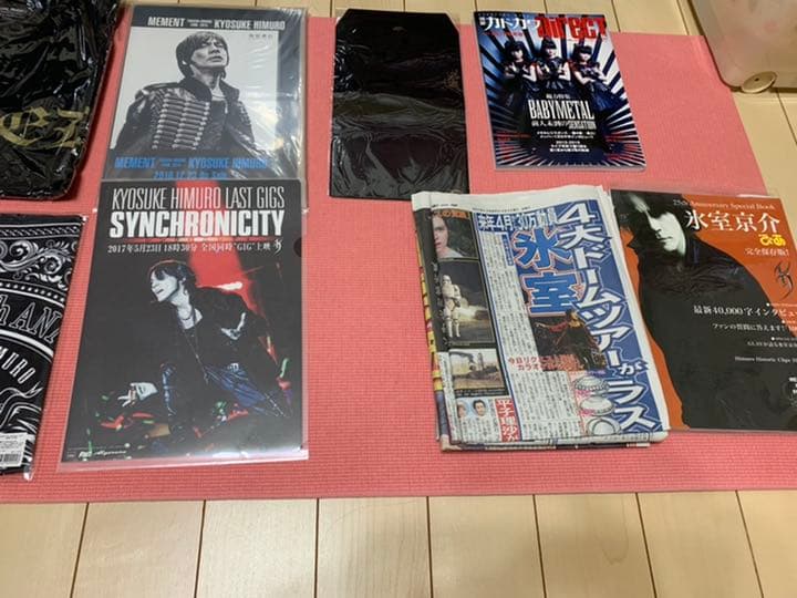 氷室京介LIVEグッズ、DVD、CD非売品などまとめ売り　お値下げOK