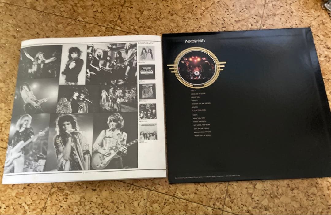 希少ベスト版！！Aerosmith Gold Disc LPレコード