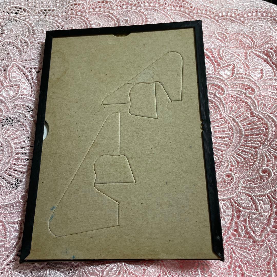 ゆめたん　アンティーク手刺繍のフランス製ボネの額、他2点セット