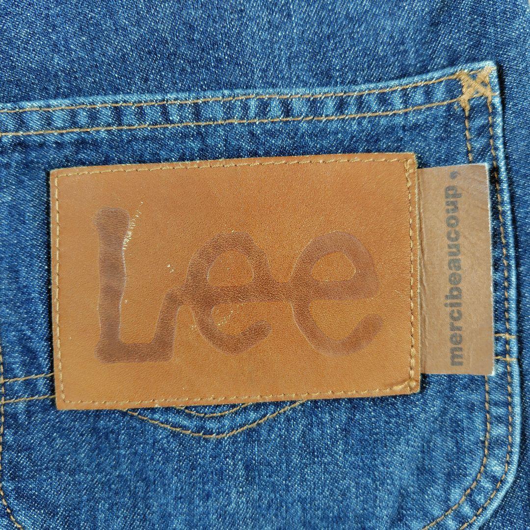 メルシーボークー Leeコラボ うしろまえデニムパンツ