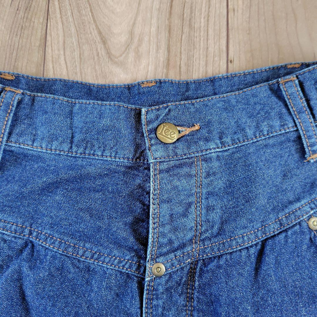 メルシーボークー Leeコラボ うしろまえデニムパンツ