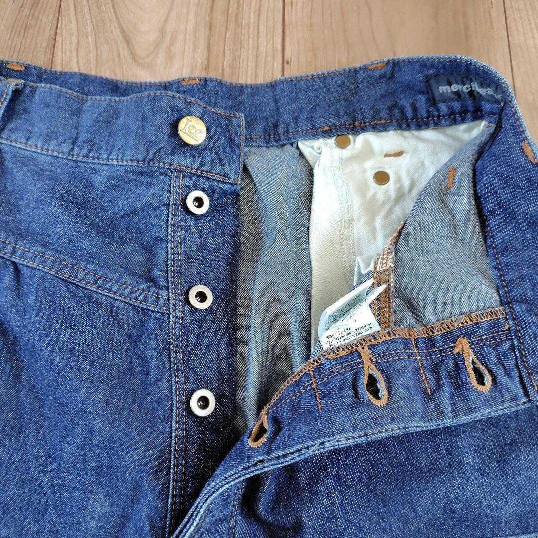メルシーボークー Leeコラボ うしろまえデニムパンツ