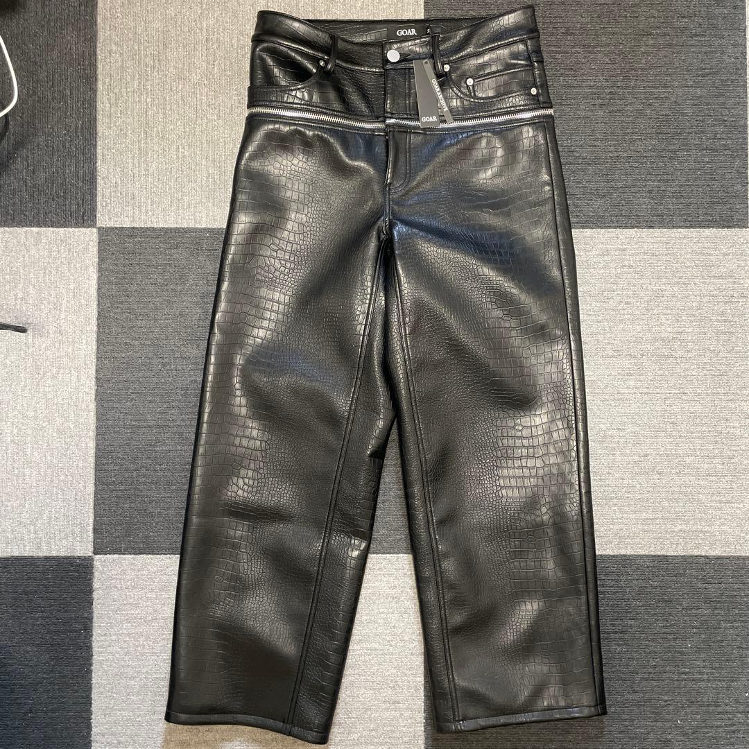 【M】goar.archive クロコ レザー Matte leather