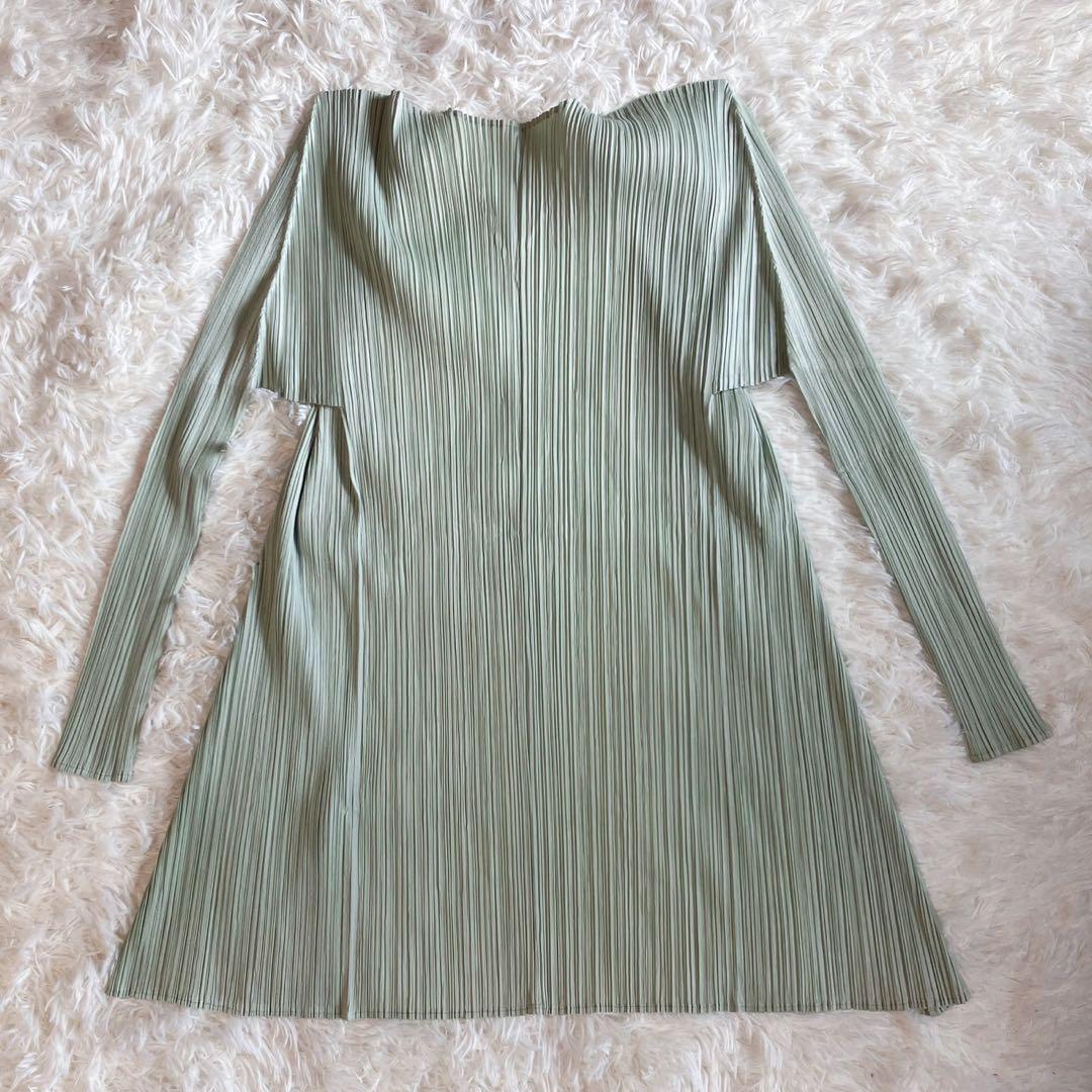 PLEATS PLEASE サイズ3 カーディガン 日本製 イッセイミヤケ