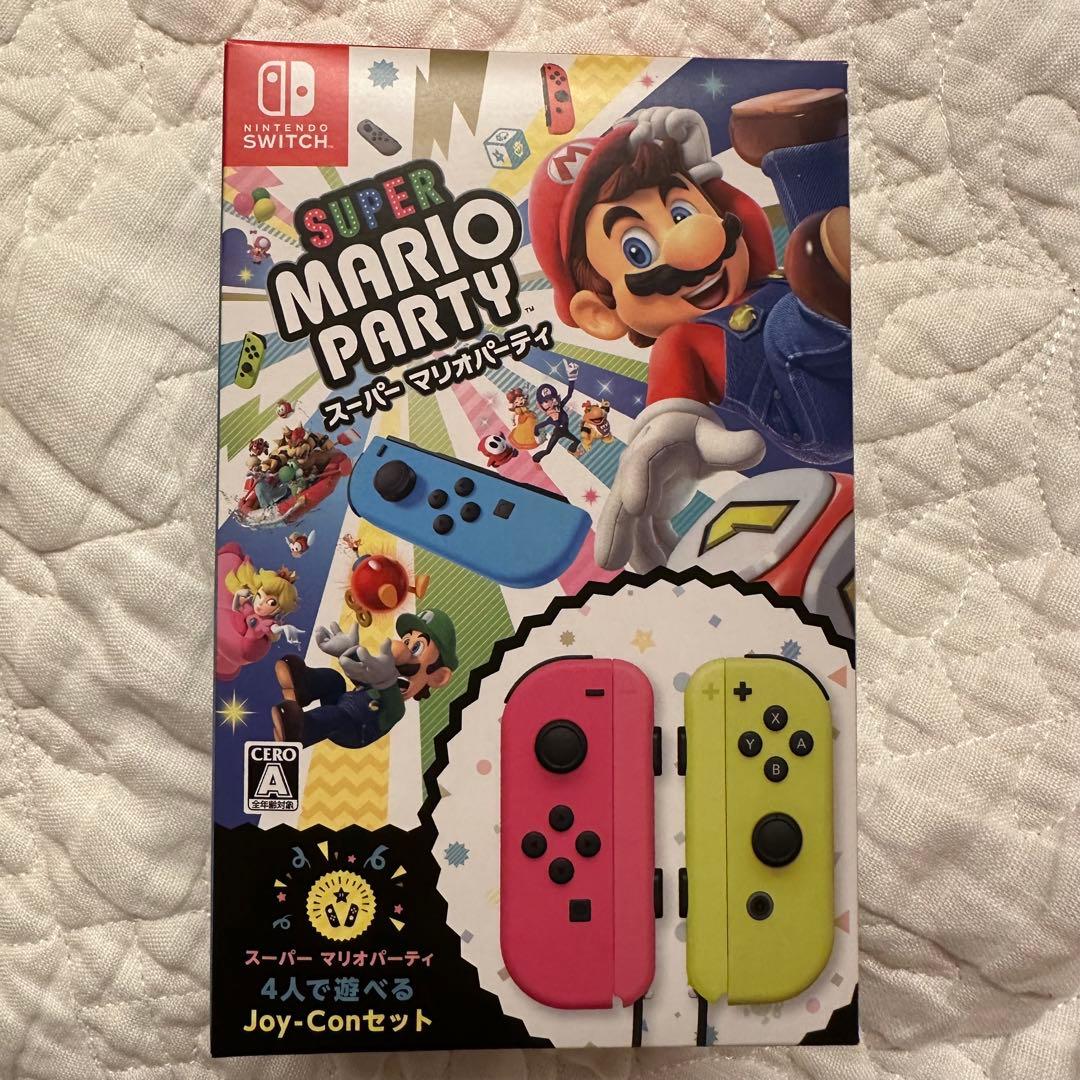 【Switch】 スーパー マリオパーティ 4人で遊べる Joy-Conセット