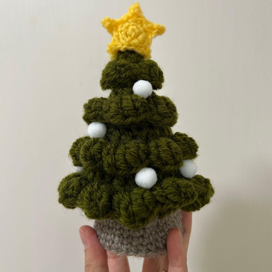 あみぐるみリースとクリスマスツリーセット