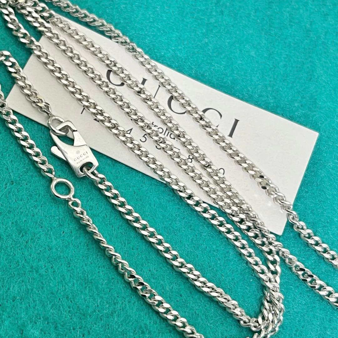極美品‼️GUCCI 2.5ミリ　喜平チェーンネックレス