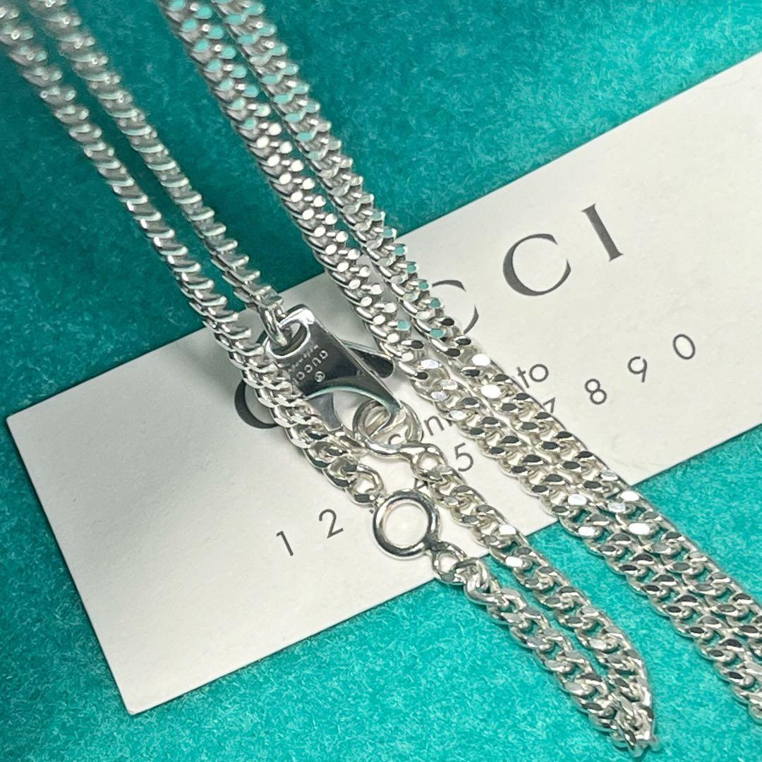 極美品‼️GUCCI 2.5ミリ　喜平チェーンネックレス