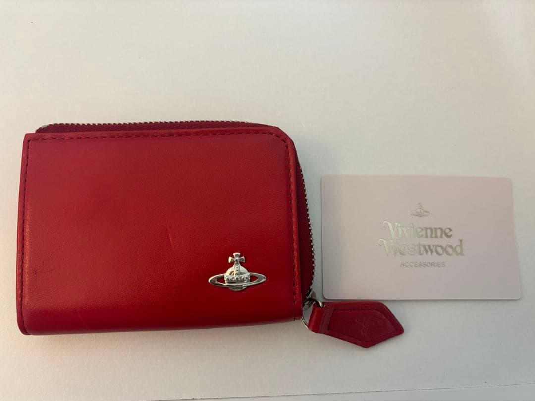 Vivienne Westwood 二つ折り財布 赤