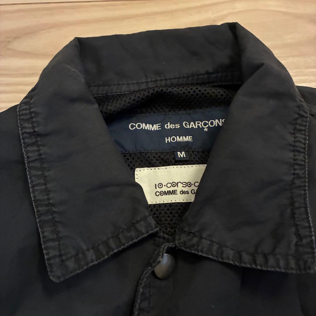 COMME des GARÇONS ブラックジャケット M コーチジャケット