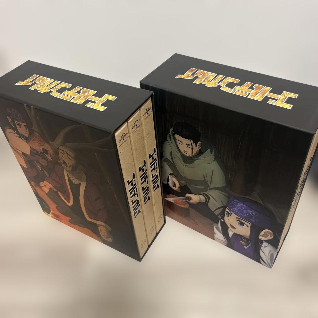 ゴールデンカムイ　ブルーレイ　全12巻 1期〜4期　box付き
