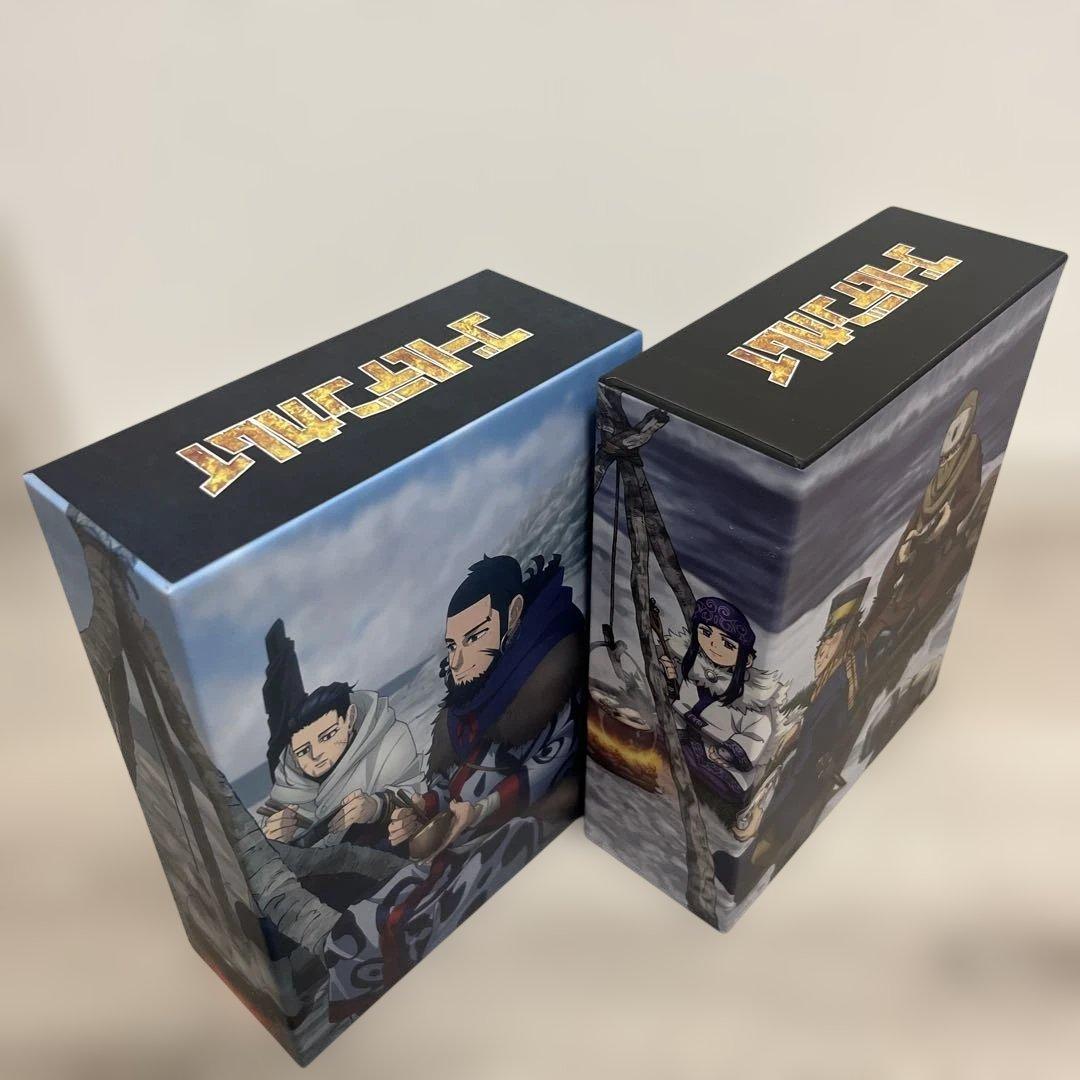 ゴールデンカムイ　ブルーレイ　全12巻 1期〜4期　box付き