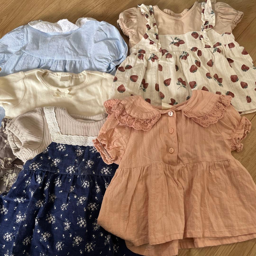 女の子 夏服 まとめ売り 28点
