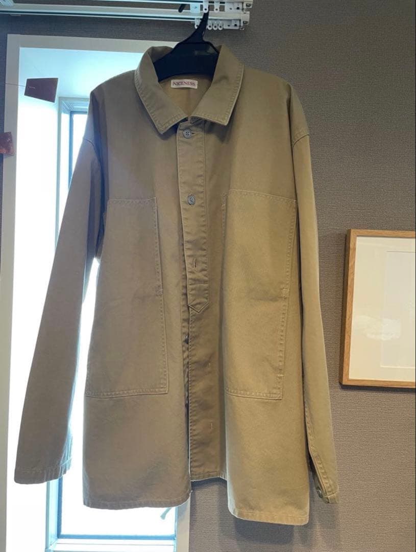 ジャケット・アウター C.COXON DISTRESSED CHINO JACKET NIC