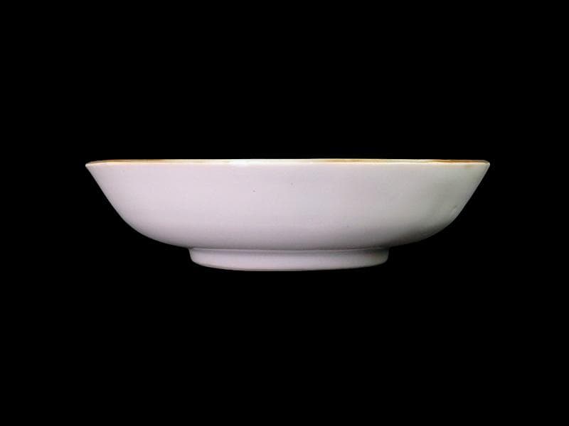 古伊万里　染付　松に東塔　蝶の図　膾皿　２客　C882-CYq