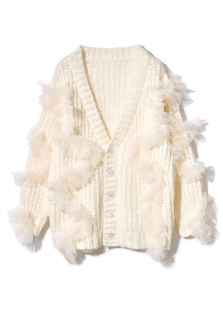 【即日発送】NOTRE emor plume nuance cardigan