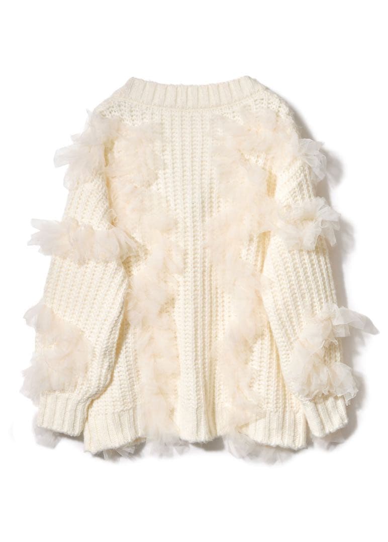 【即日発送】NOTRE emor plume nuance cardigan