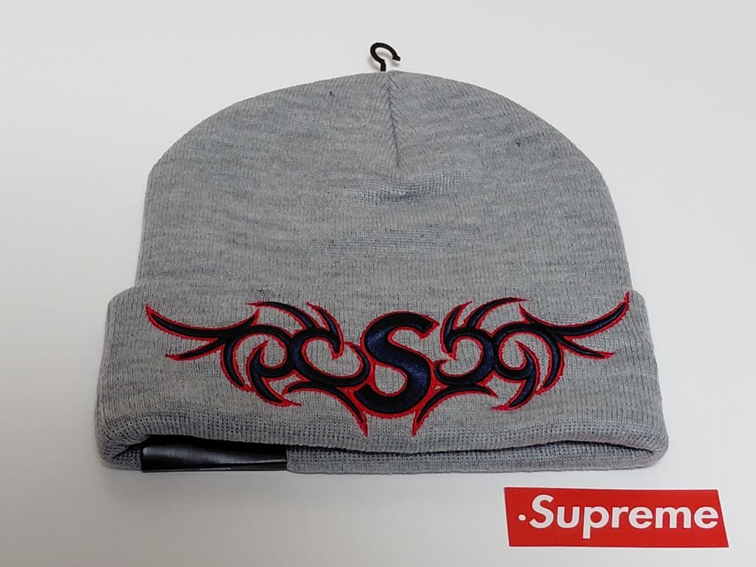 【新品】Supreme　New Era　Tribal　S Logo　Beanie