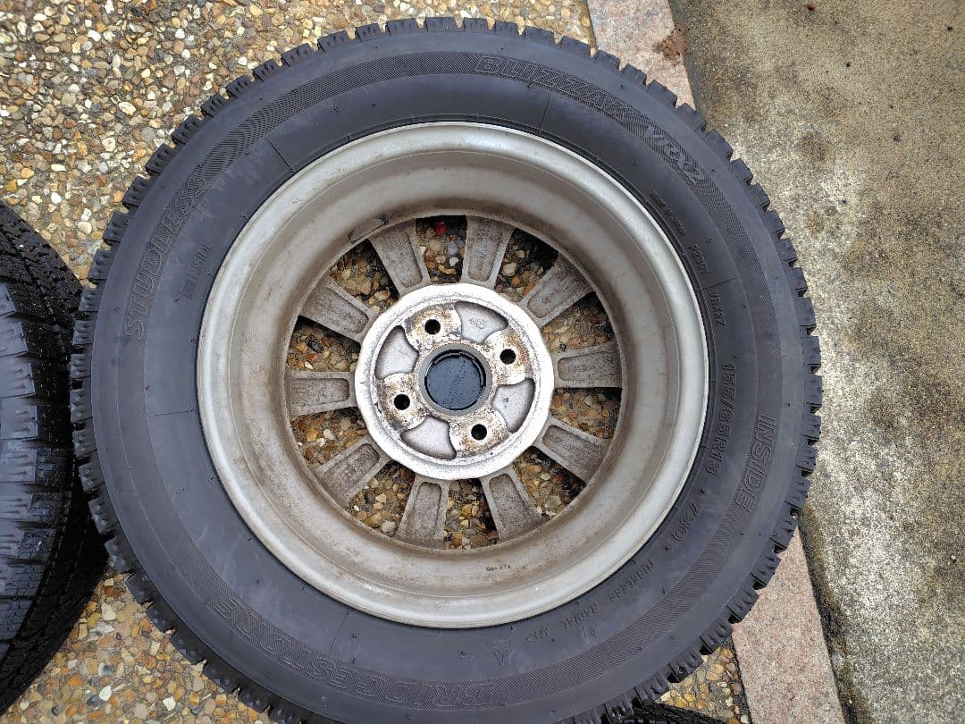 よ*く様 スタッドレス BLIZZAK VRX2 155/65R13 73Q 4