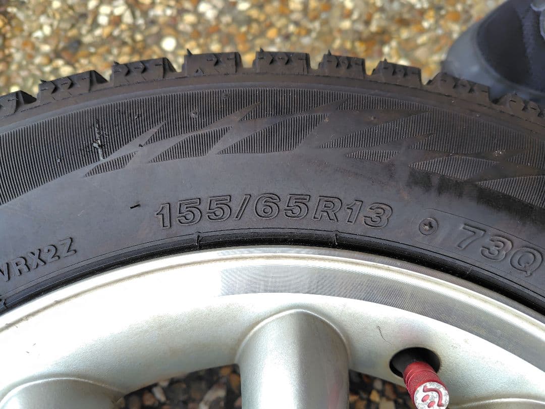 よ*く様 スタッドレス BLIZZAK VRX2 155/65R13 73Q 4