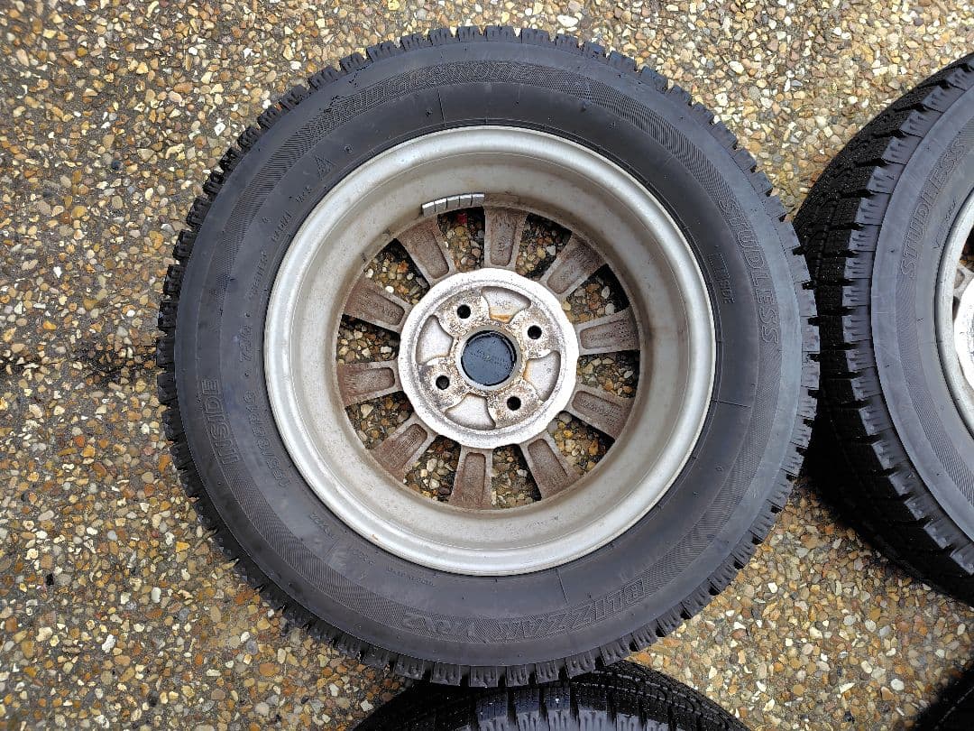 よ*く様 スタッドレス BLIZZAK VRX2 155/65R13 73Q 4