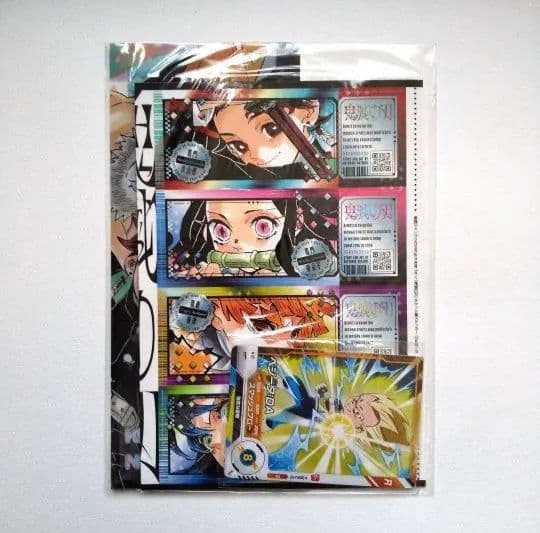 新品未開封 3セット 鬼滅の刃 チケット風ステッカー16種 最強ジャンプ付録