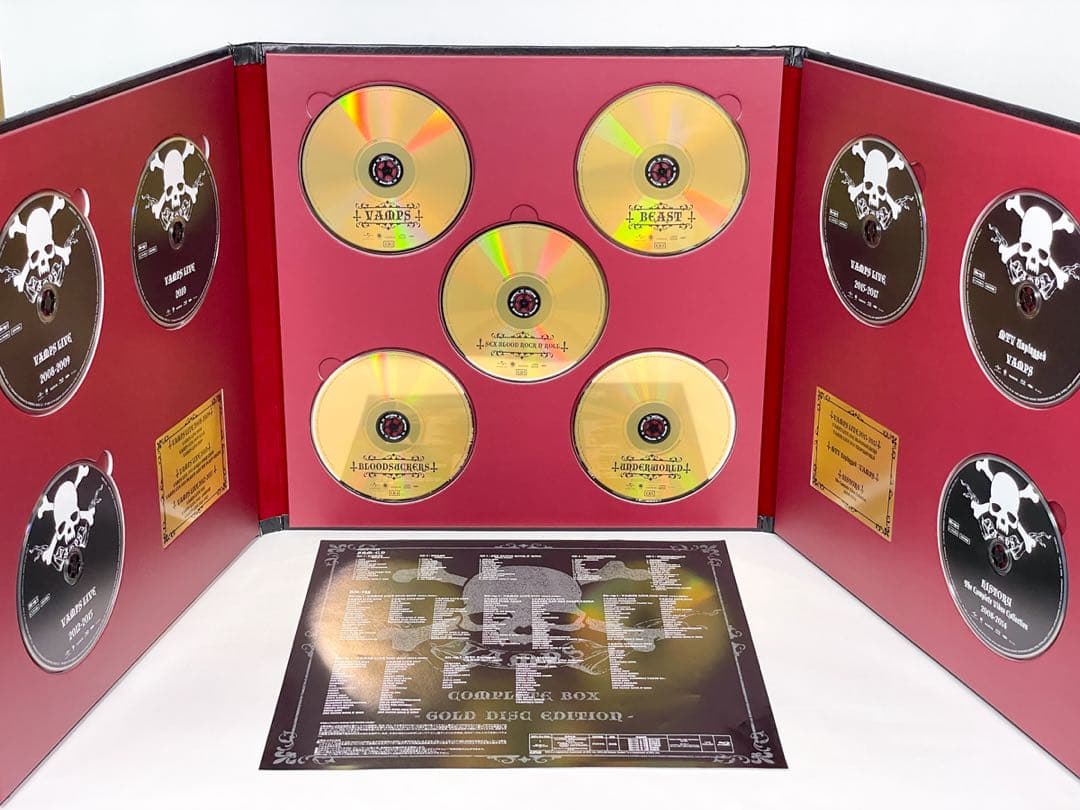 邦楽 VAMPS COMPLETE BOX GOLD DISC Edition