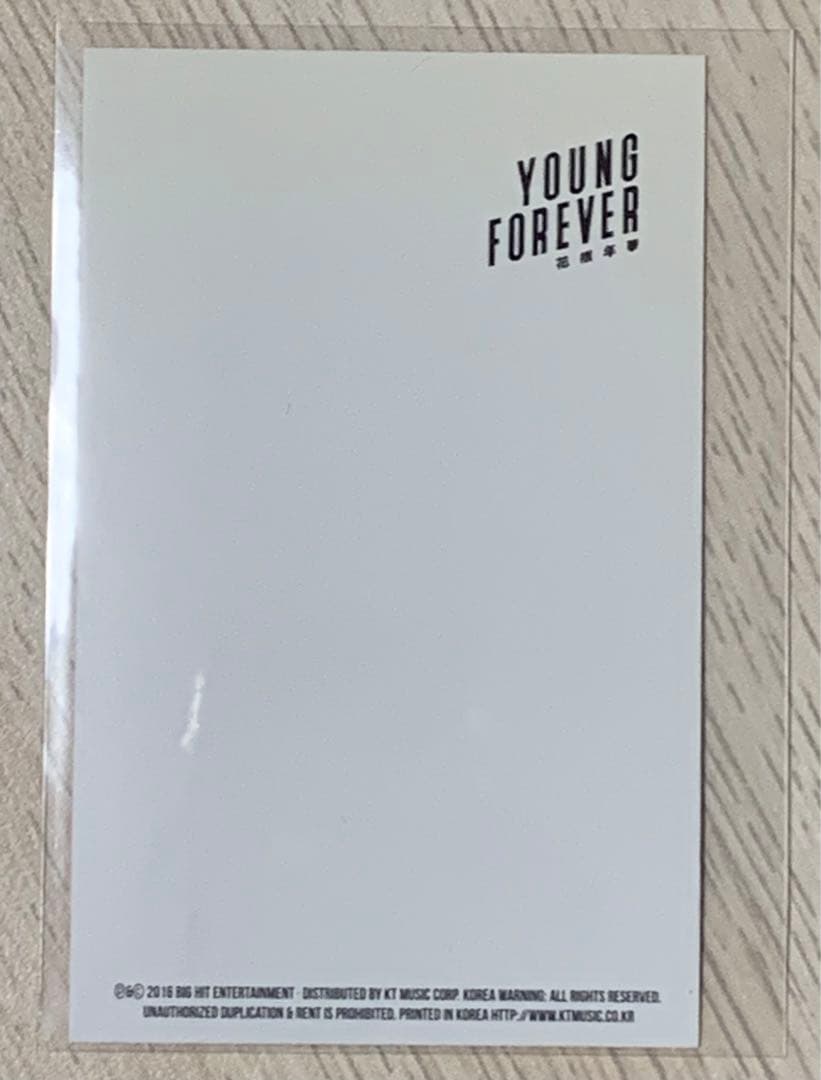 防弾少年団 BTS 花様年華 YOUNG FOREVER JIN