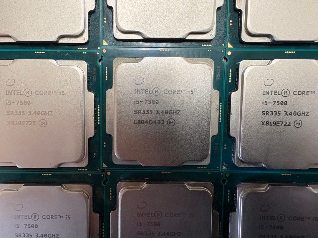 Intel CPU Core i5-7500 20個セット