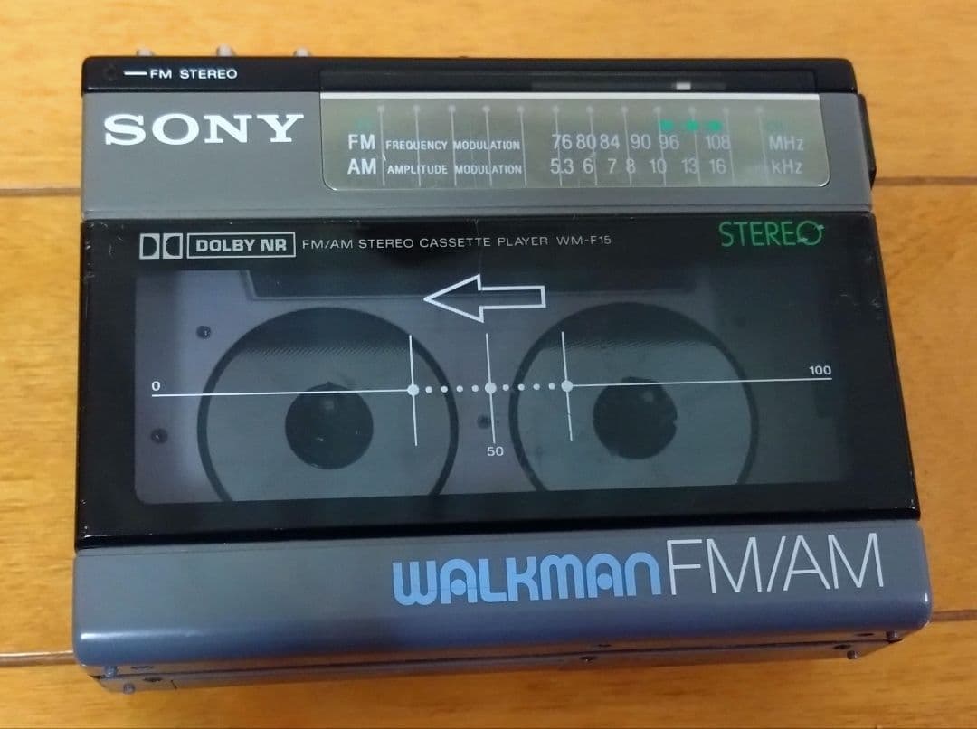 SONY WM-F5 FM/AMステレオカセットプレーヤー