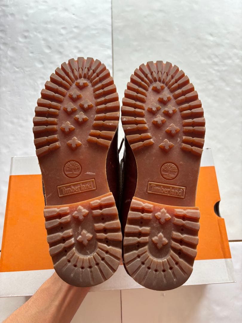 timberland 3eye デッキシューズ アメカジ 革靴 バーガンディ